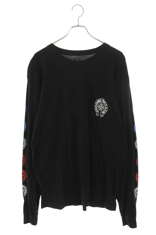 Chrome Hearts Back Horseshoe Gradient Logo Long Sleeve Tee Size XL