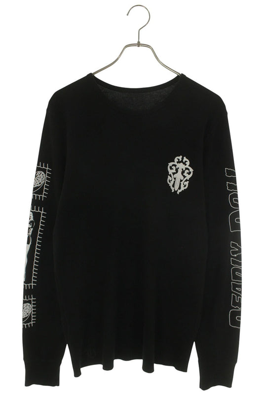 Chrome Hearts DEADLY DOLL Thermal Print Long Sleeve Tee Size L