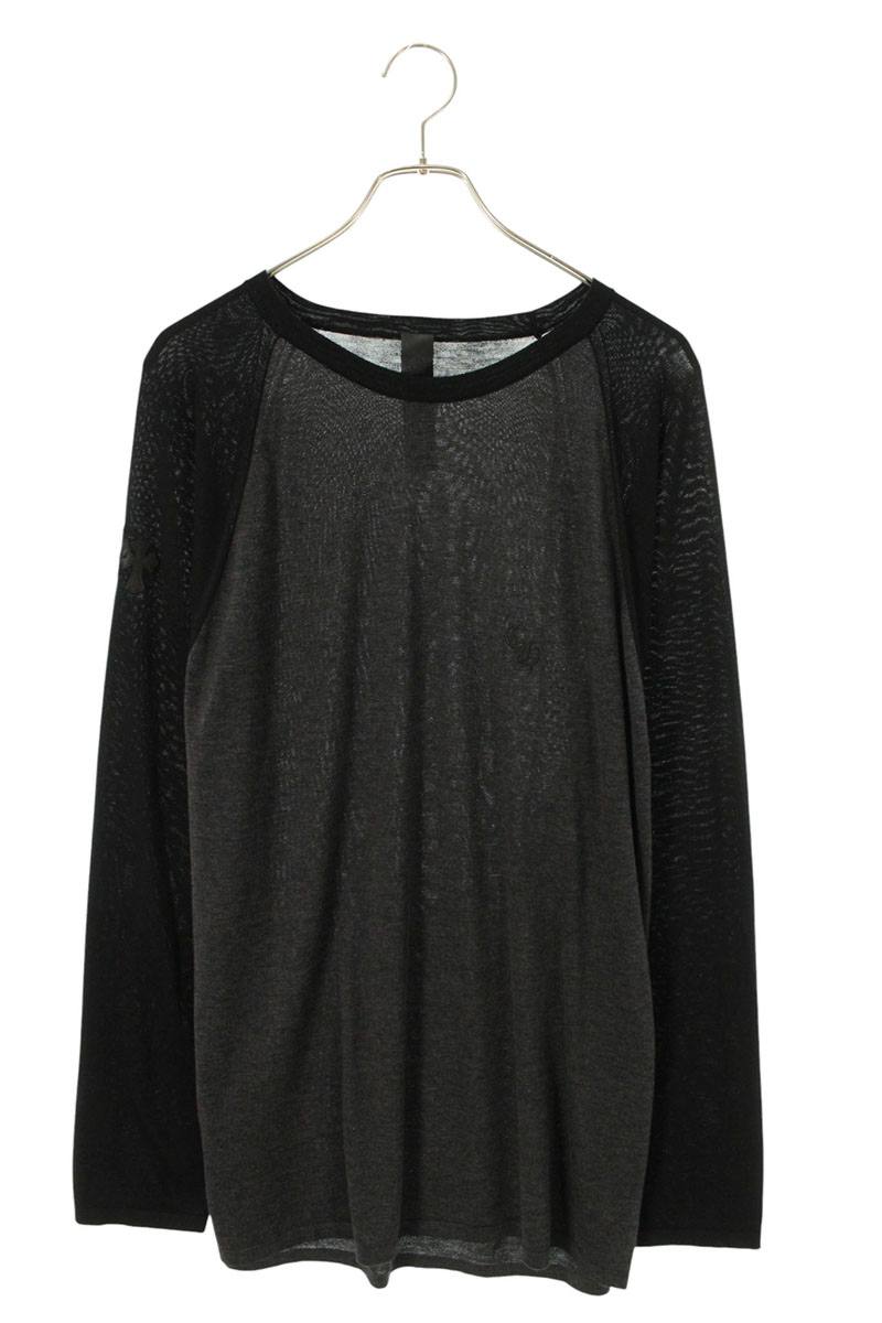 Chrome Hearts Y NOT Triple Cross Patch Long Sleeve Tee Multi Size XL