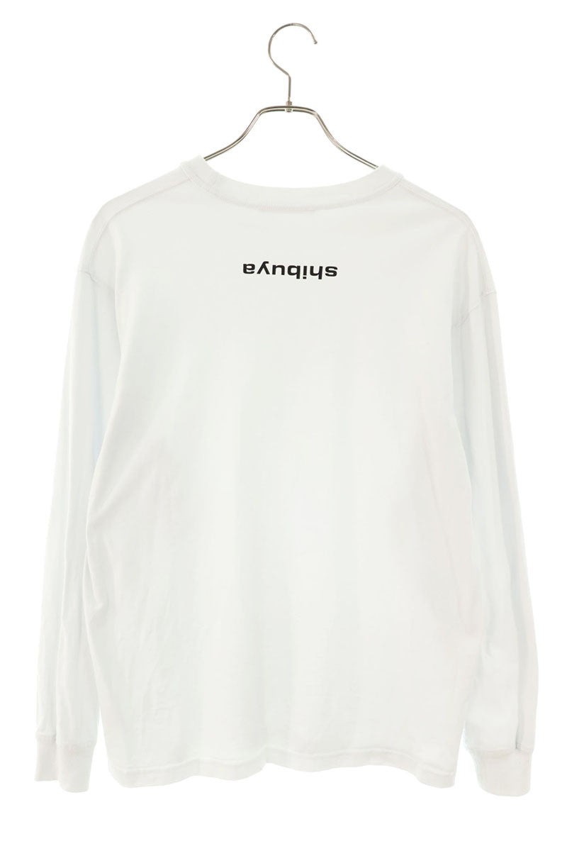 ALEXANDER WANG Front Logo Print Long Sleeve T-Shirt Size S