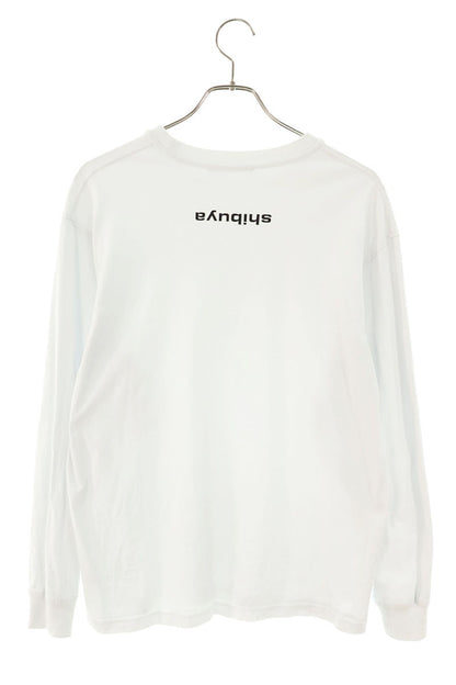 ALEXANDER WANG Front Logo Print Long Sleeve T-Shirt Size S