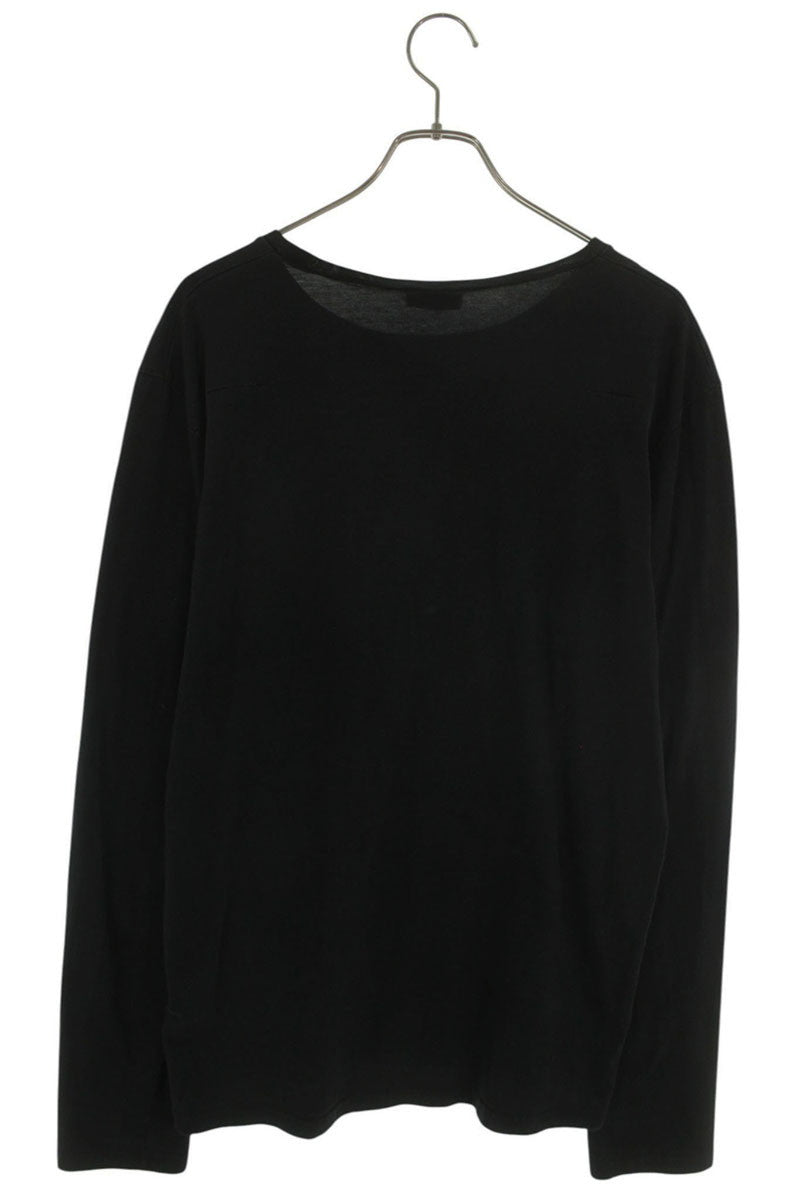 Dior HOMME Bee Embroidered Cotton Long Sleeve Tee Size M