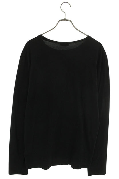 Dior HOMME Bee Embroidered Cotton Long Sleeve Tee Size M