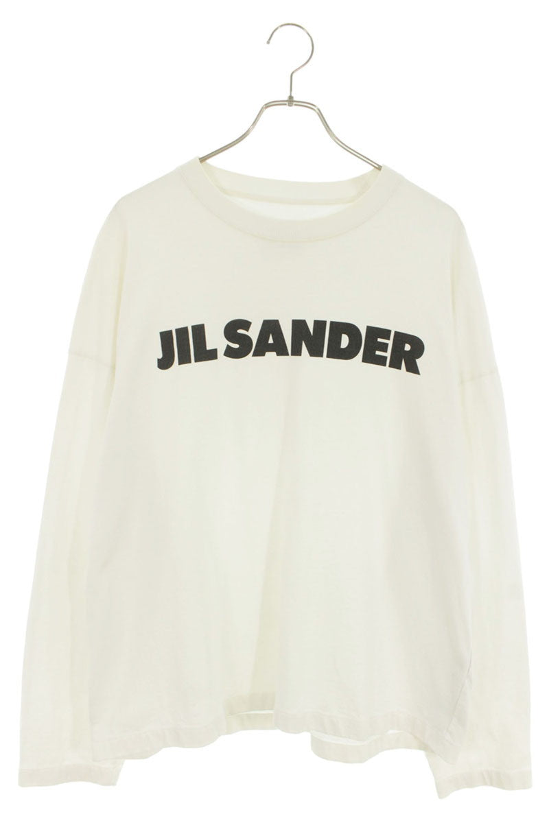 JILSANDER Logo Print Long Sleeve Tee Multi Cotton Size M