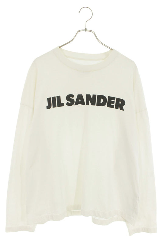 JILSANDER Logo Print Long Sleeve Tee Multi Cotton Size M