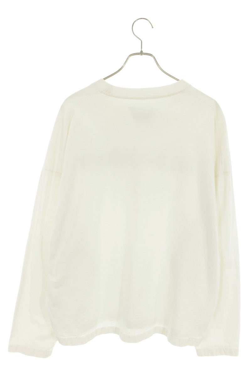 JILSANDER Logo Print Long Sleeve Tee Multi Cotton Size M