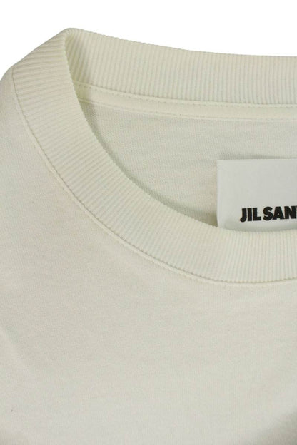 JILSANDER Logo Print Long Sleeve Tee Multi Cotton Size M