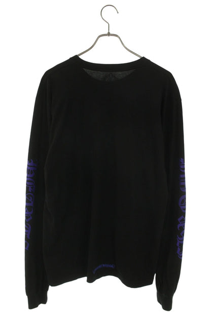 Chrome Hearts Neck & Sleeve Logo Long Sleeve Top Size L
