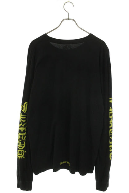 Chrome Hearts Neck & Sleeve Logo Long Sleeve Top Size XL
