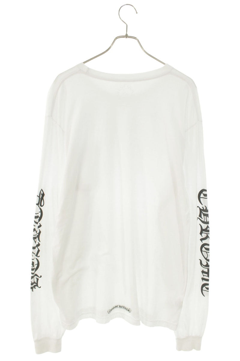 Chrome Hearts Neck & Sleeve Logo Long Sleeve Top Multi Size XL
