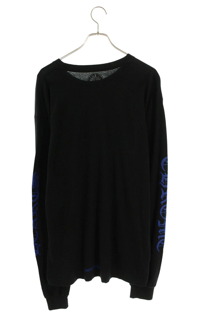 Chrome Hearts Neck & Sleeve Logo Long Sleeve Top Size XL