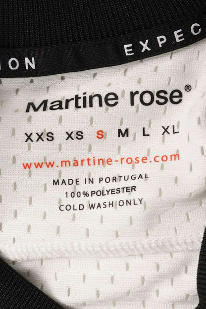 MARTIN ROSE SS26 OVERSIZED HOCKEY TOP White Size S