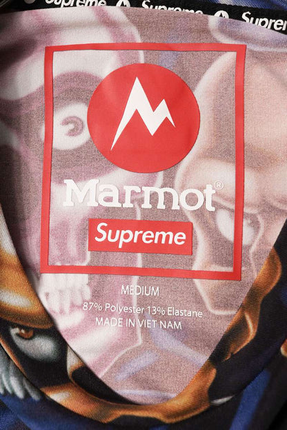 SUPREME 25AW Marmot Base Layer L S Top Skull Pile Size M