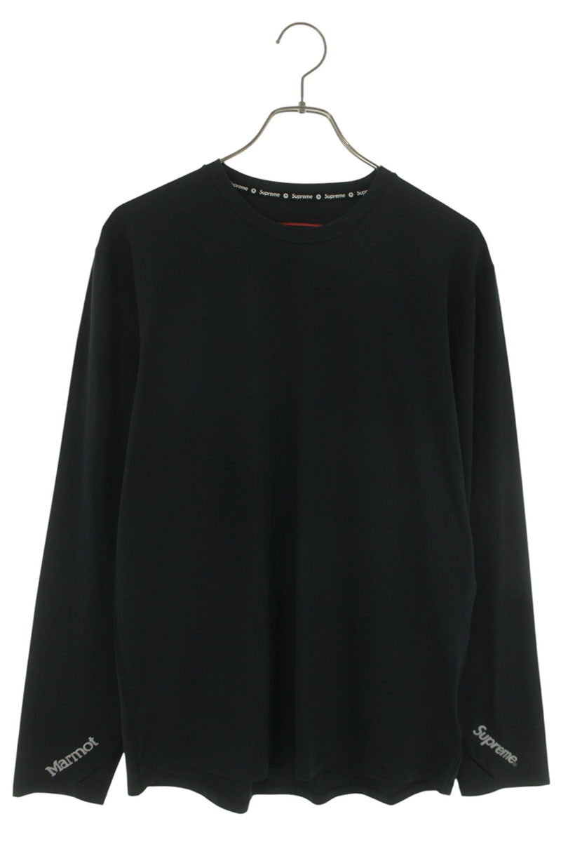 SUPREME 25AW Marmot Base Layer Long Sleeve Top Black Size L