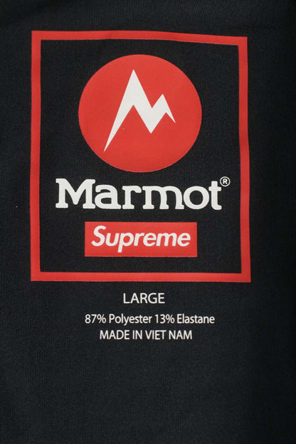 SUPREME 25AW Marmot Base Layer Long Sleeve Top Black Size L