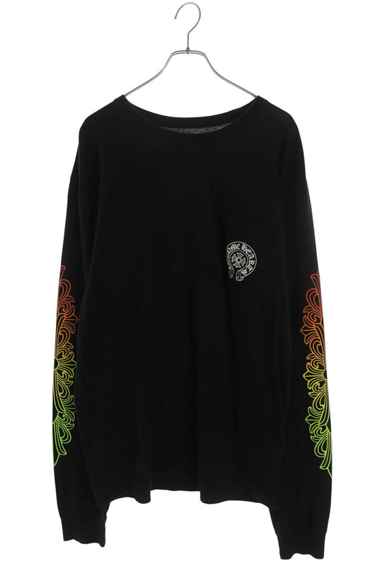 Chrome Hearts Sleeve Floral Gradient Circle Print Long Sleeve Size XL