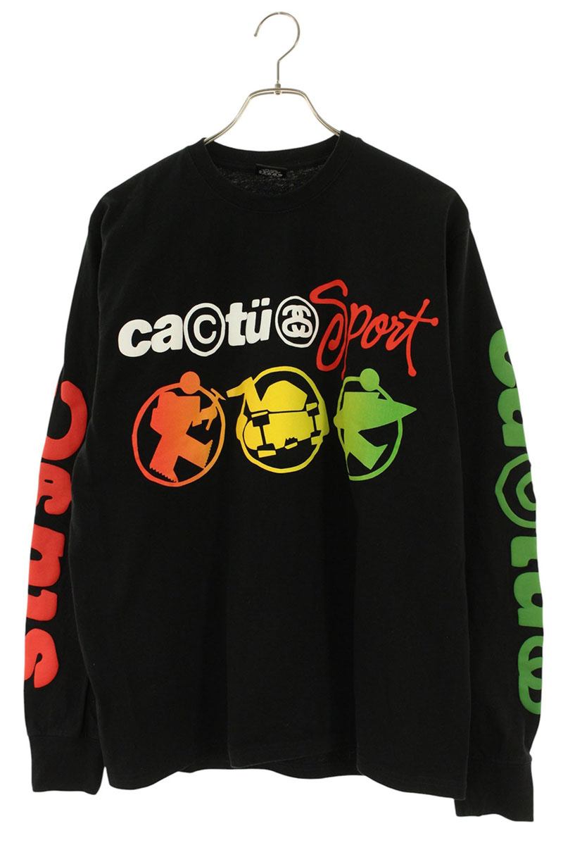 STUSSY x CPFM Cactus Sport Long Sleeve Tee Black Size M
