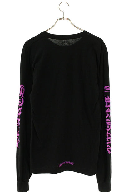 Chrome Hearts Neck Logo Print Long Sleeve Tee Size M