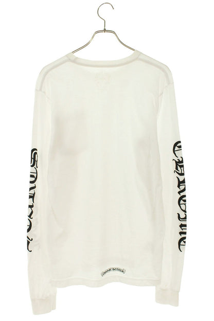 Chrome Hearts Neck Logo Print Long Sleeve Tee Multi Size M