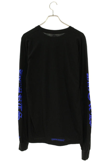 Chrome Hearts Neck Logo Print Long Sleeve Tee Size M