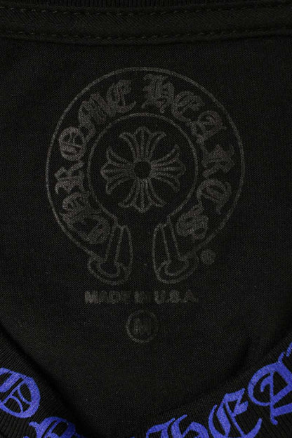 Chrome Hearts Neck Logo Print Long Sleeve Tee Size M