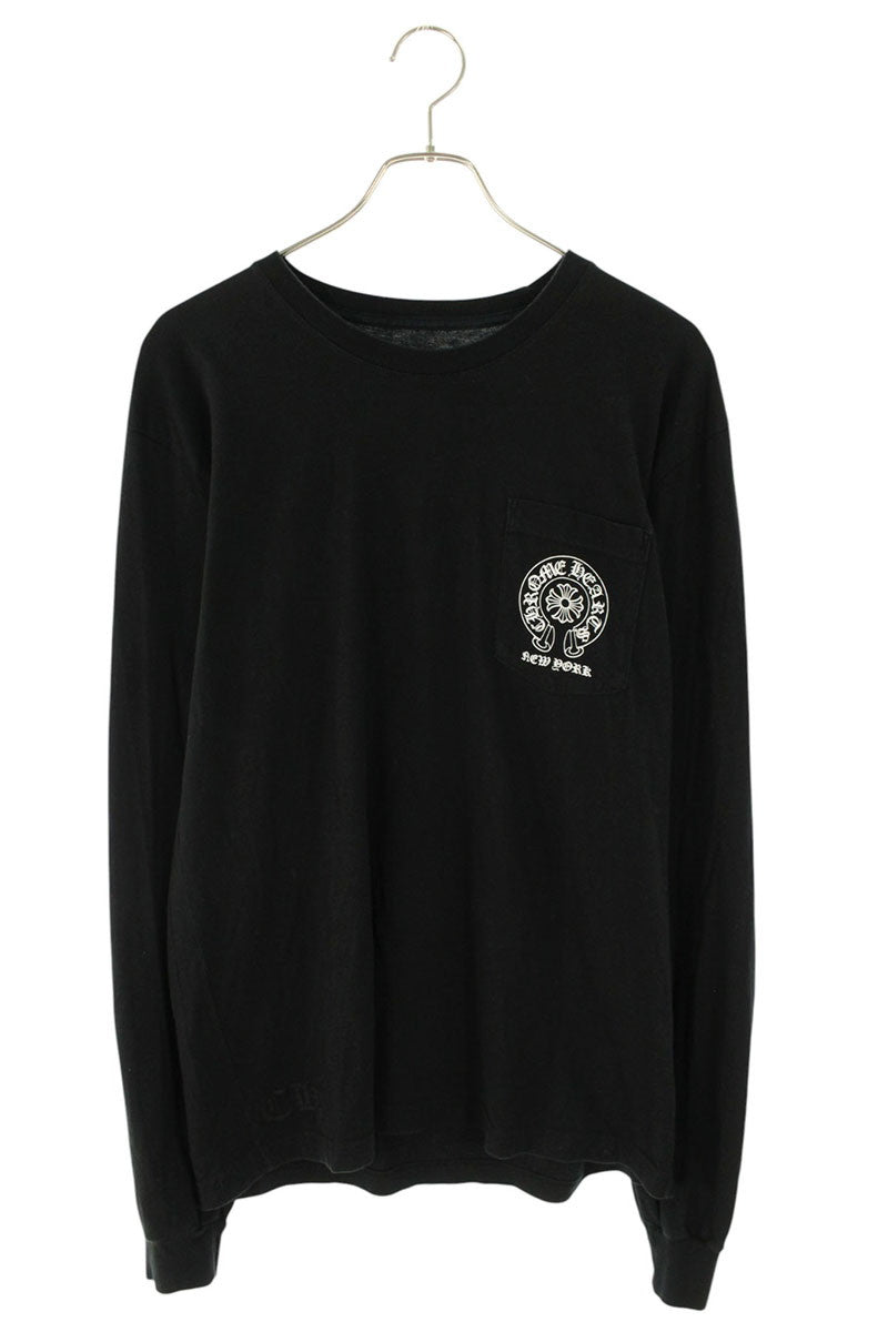 Chrome Hearts NY Limited Back Horseshoe Print Long Sleeve Tee Size L