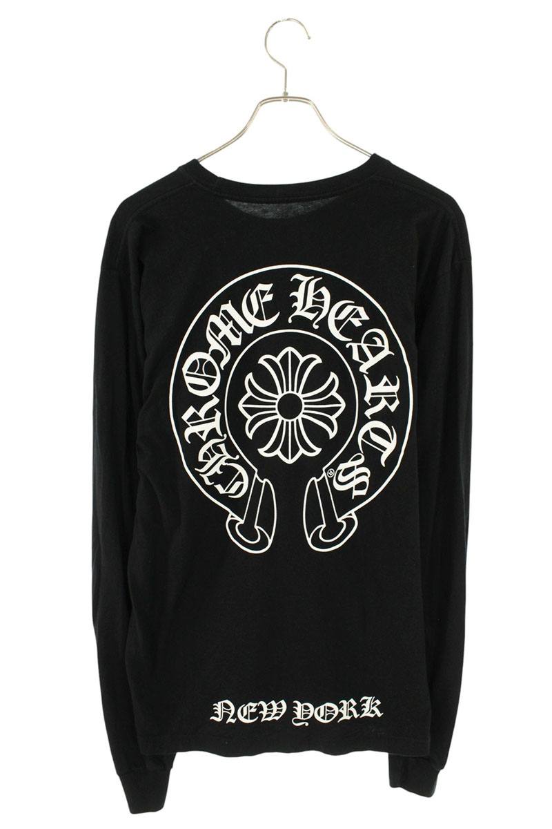 Chrome Hearts NY Limited Back Horseshoe Print Long Sleeve Tee Size L