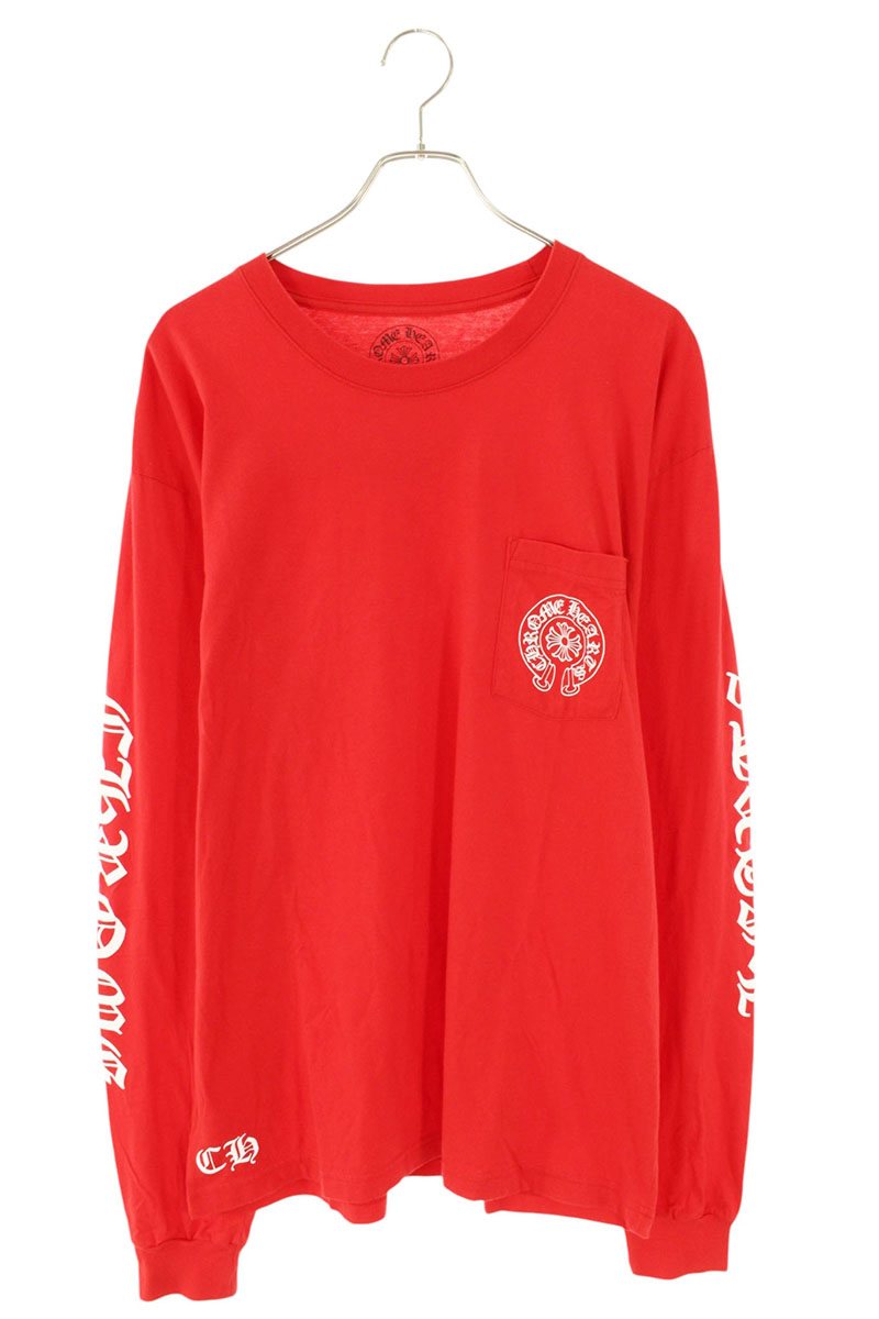 Chrome Hearts Sleeve Logo Scroll Label Back Print Size XXL