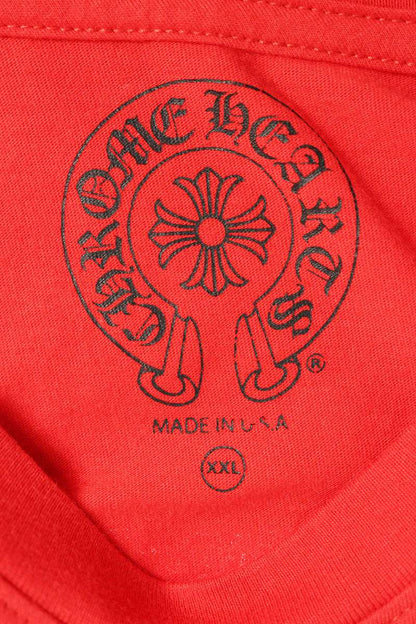 Chrome Hearts Sleeve Logo Scroll Label Back Print Size XXL