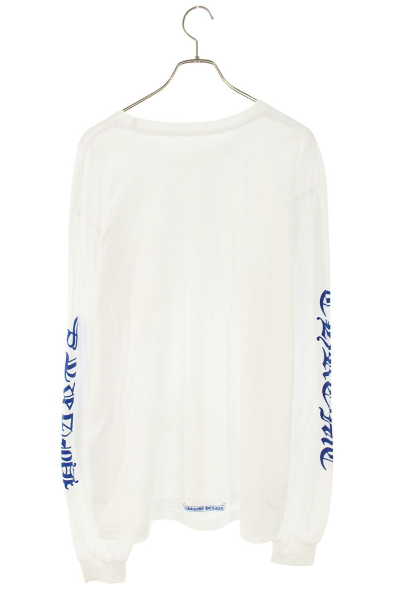 Chrome Hearts Neck Logo Print Long Sleeve Tee Size XL