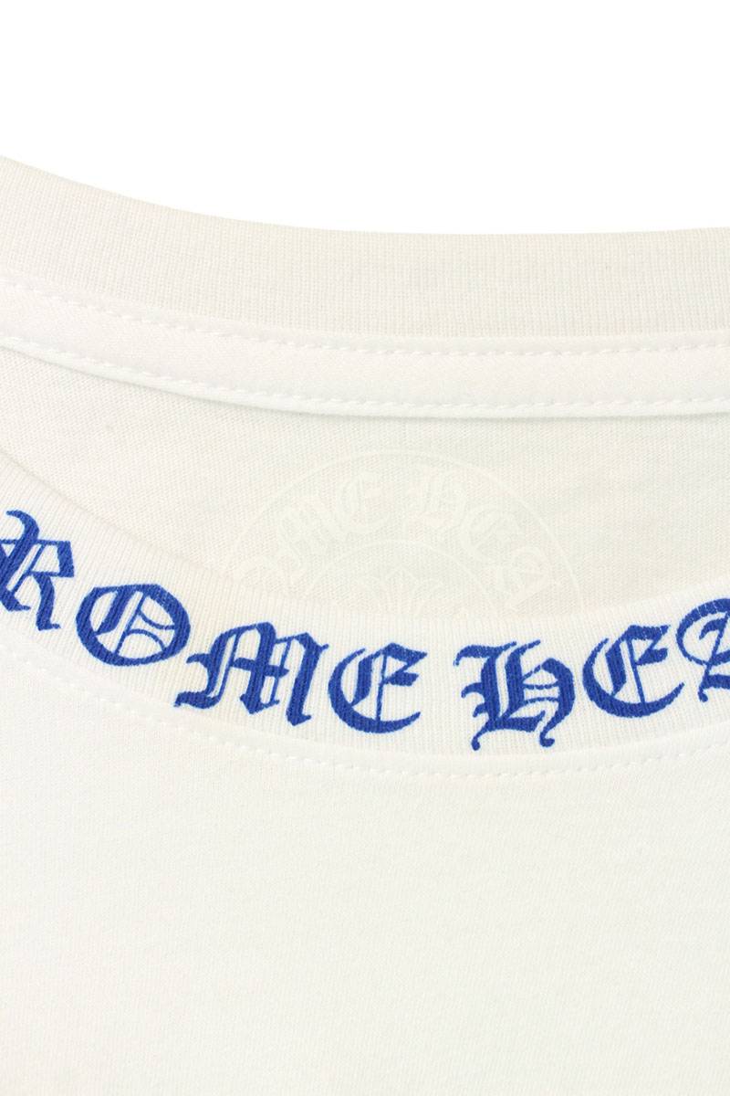 Chrome Hearts Neck Logo Print Long Sleeve Tee Size XL