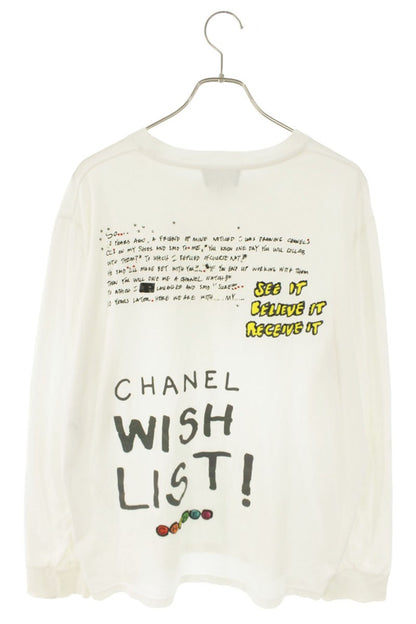 CHANEL x Pharrell Sequin Back Print Long Sleeve Top Size XL