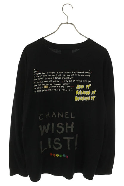 CHANEL x Pharrell Sequin Back Print Long Black Size XL