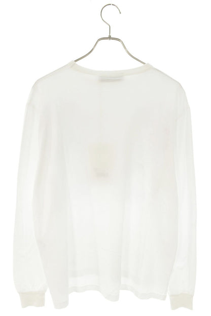 OUR LEGACY 26SS Cotton Graphic Long Sleeve T-Shirt White Size L