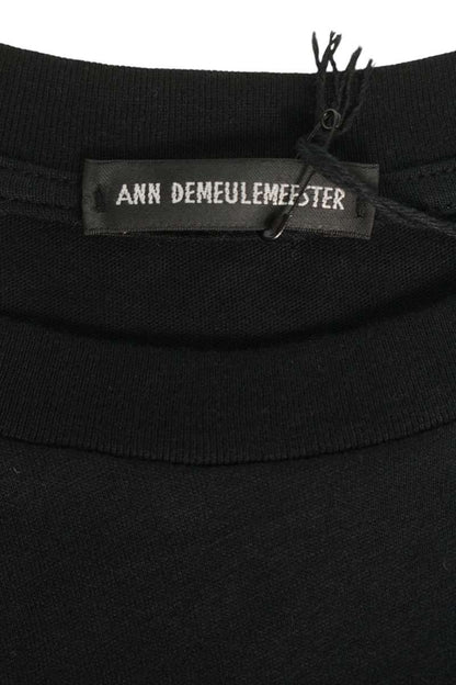 ANN DEMEULEMEESTER 26SS Back Print Long Sleeve Black Size M