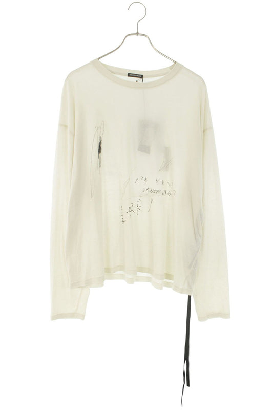 ANN DEMEULEMEESTER 26SS Emil Relaxed Fit Long Sleeve Off-White Size M