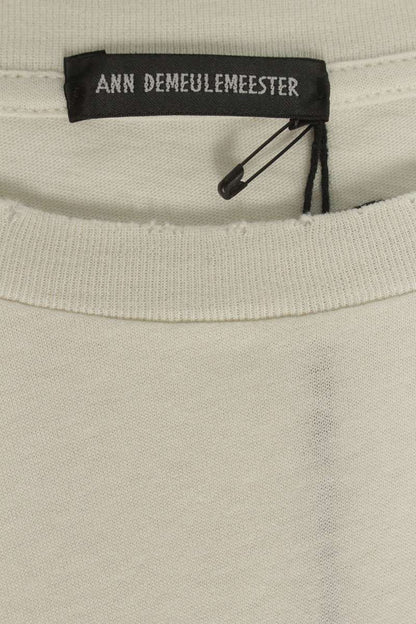 ANN DEMEULEMEESTER 26SS Emil Relaxed Fit Long Sleeve Off-White Size M