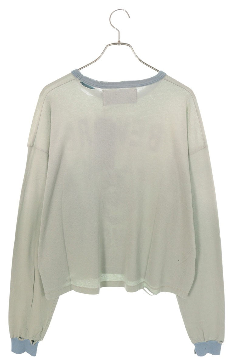 Paly Hollywood 26SS Graphic Bi-Color Long Sleeve Green Size M