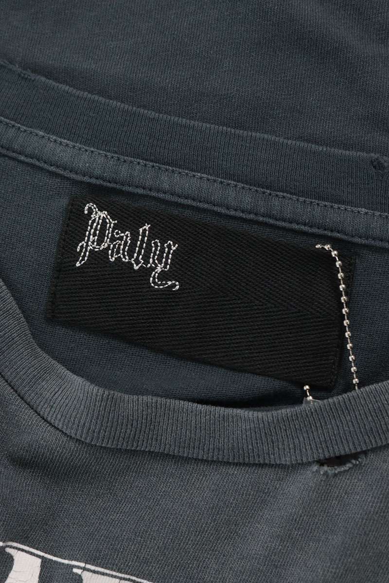 Paly Hollywood 26SS Human Print Long Sleeve Tee Black Size M