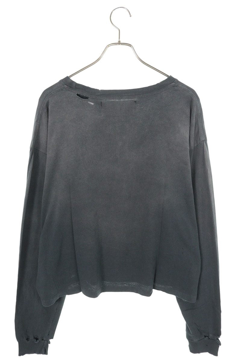 Paly Hollywood 26SS Human Print Long Sleeve Tee Black Size XL