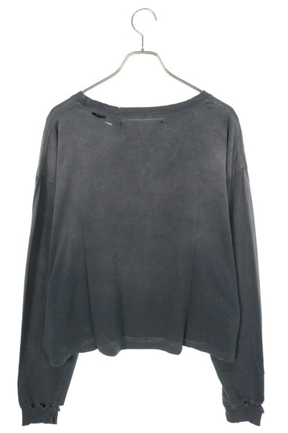 Paly Hollywood 26SS Human Print Long Sleeve Tee Black Size XL