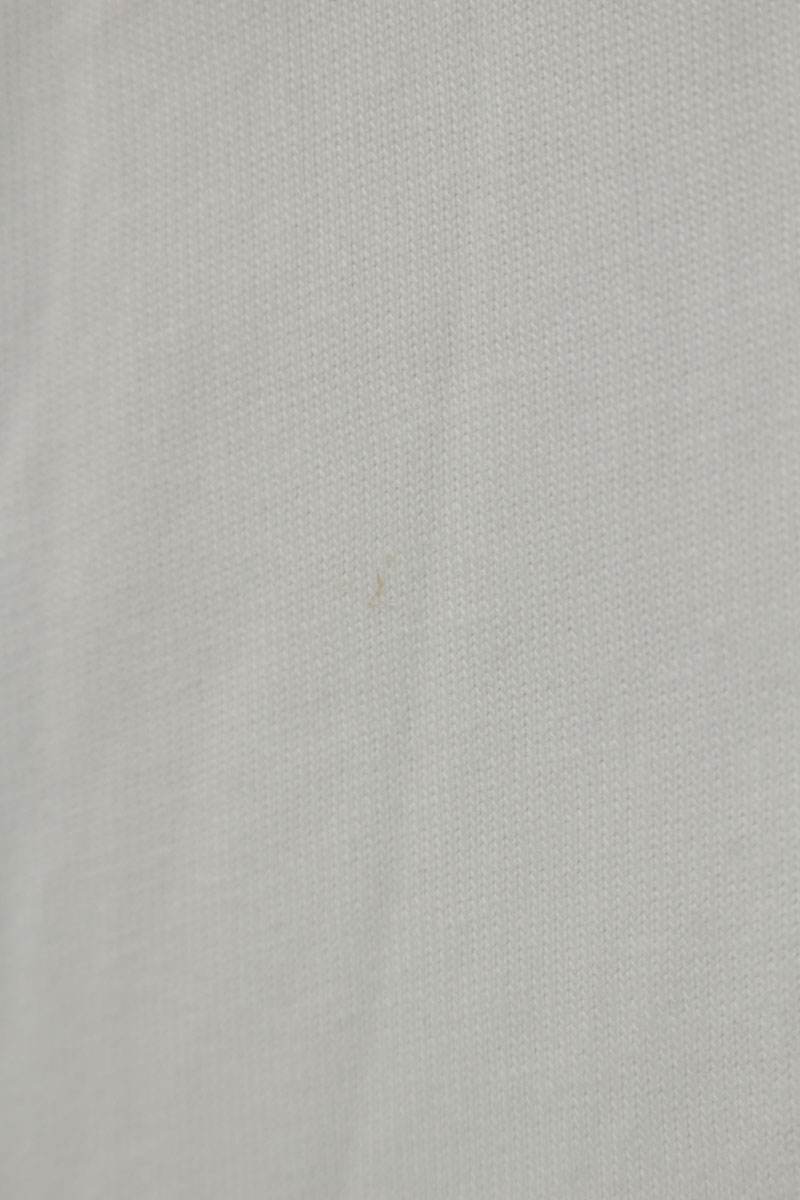 MONCLER Front Logo Long Sleeve T-Shirt White Size M