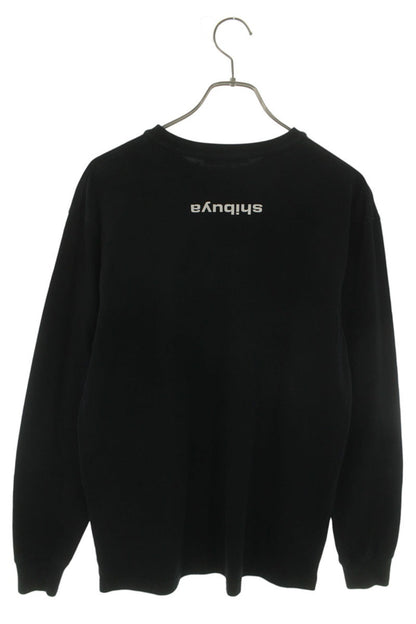 ALEXANDER WANG American Logo Long Sleeve Tee Black Size XS