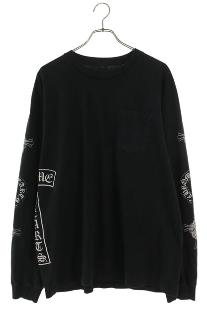 Chrome Hearts SOAP N WATER Vintage Long Sleeve Tee Black Size L
