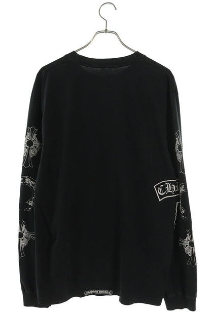 Chrome Hearts SOAP N WATER Vintage Long Sleeve Tee Black Size L
