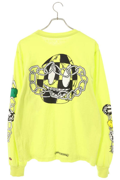 Chrome Hearts PPO HRDWR GRN Long Sleeve MATTY T-Shirt Green Size M