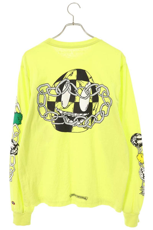 Chrome Hearts PPO HRDWR GRN Long Sleeve MATTY T-Shirt Green Size M