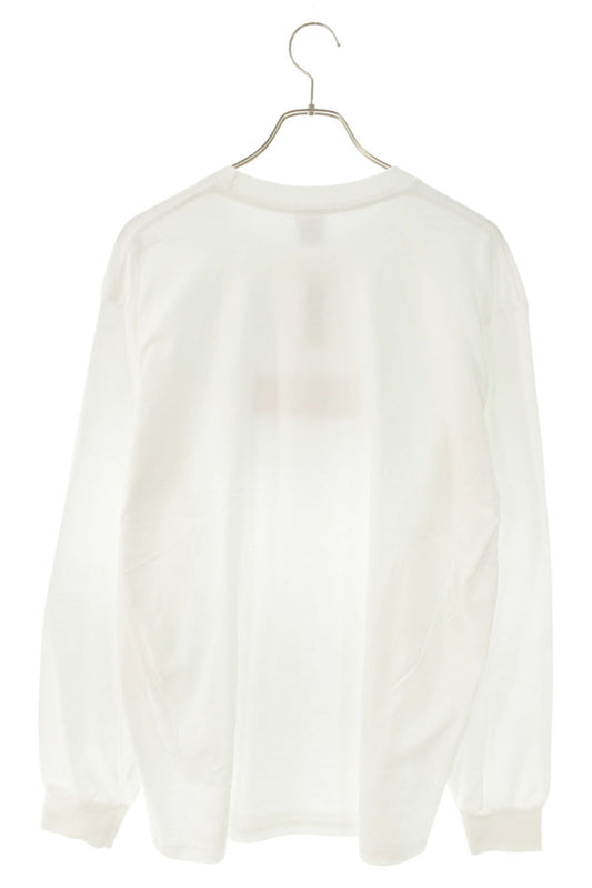 SUPREME Box Logo Long Sleeve T-Shirt White Size L