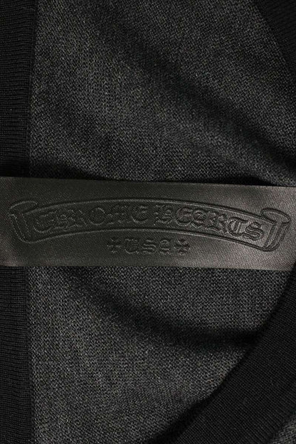 Chrome Hearts U MIXED EMOTIONS Triple Tee Gray/Blk Size XL