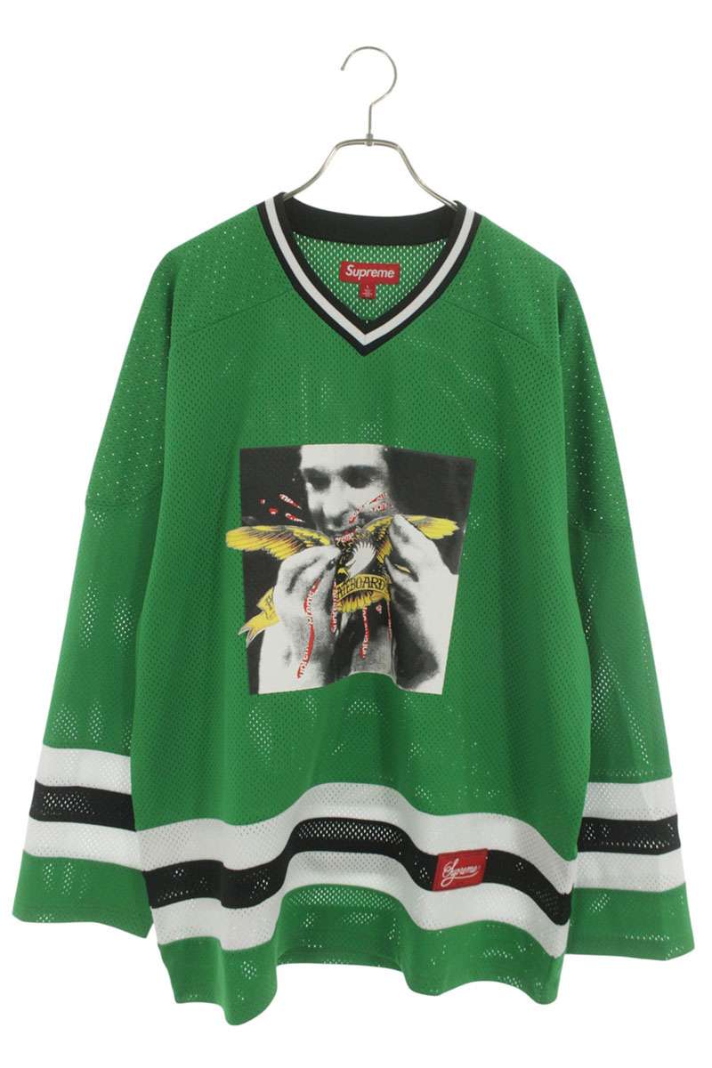 SUPREME 25AW ANTIHERO Ozzy Hockey Jersey Green Size L